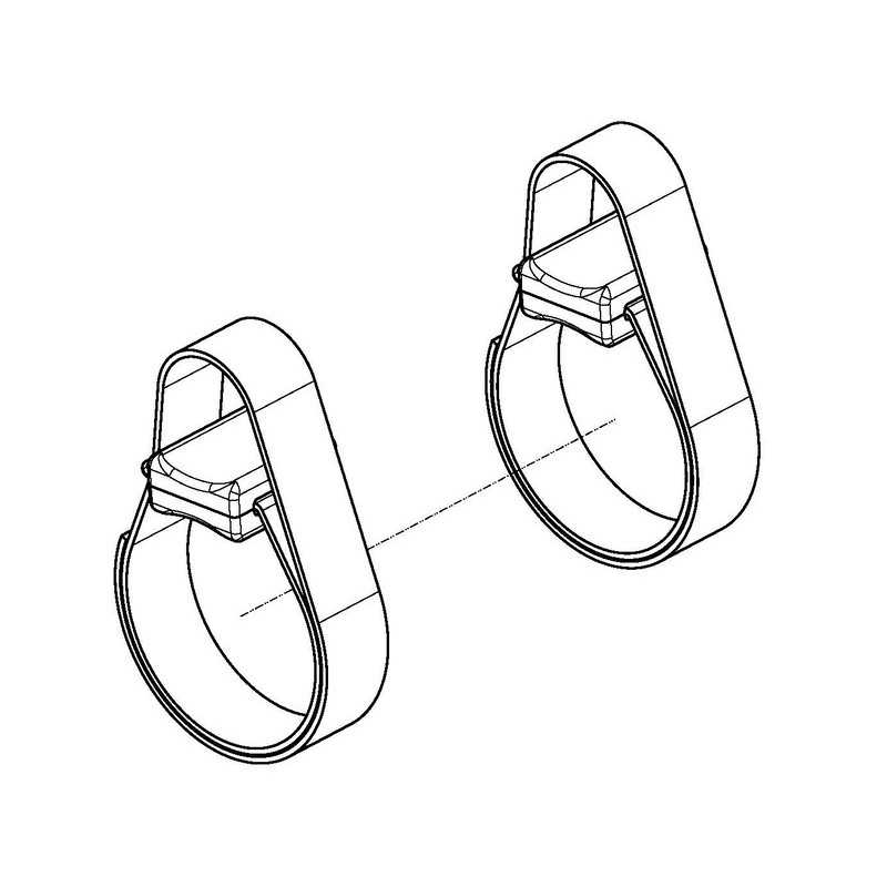 POLINI Auxiliary battery adapters E-BIKE E-BIKE 1121145