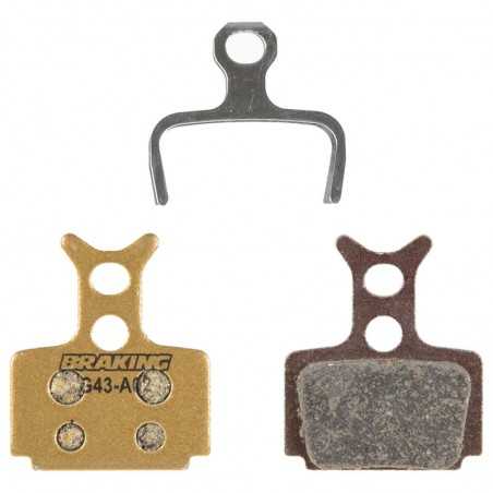BRAKING Pastillas de freno carbo-metálicas bicicleta 1120572