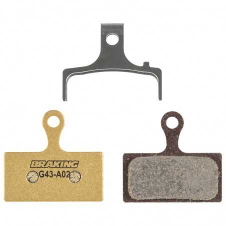 BRAKING Pastillas de freno carbo-metálicas bicicleta 1120577