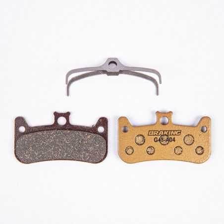 BRAKING Pastillas de freno carbo-metálicas bicicleta 1120586