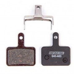 BRAKING Pastillas de freno organicas bicicleta 1120593