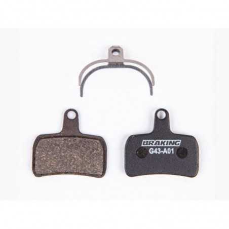 BRAKING Pastillas de freno organicas bicicleta 1120601
