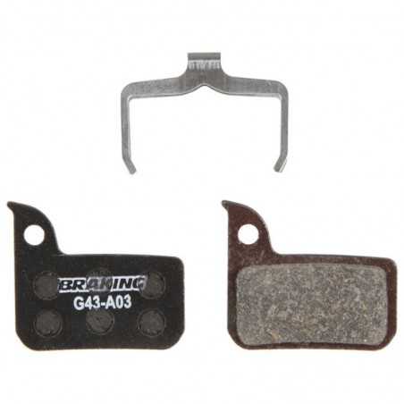 BRAKING Pastillas de freno organicas bicicleta 1120604