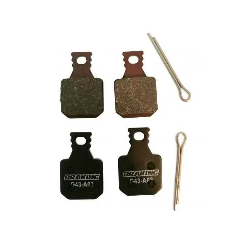 BRAKING Pastillas de freno organicas bicicleta 1120605