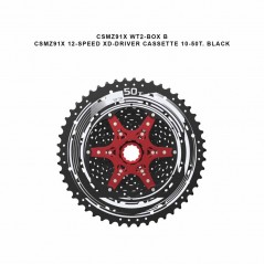 SUN RACE CASSETTES AND SPROCKETS CSMZ91X 12-SPEED XD-DRIVER 10-50T CSMZ91X 12-SPEED XD-DRIVER 10-50T 4710944263572