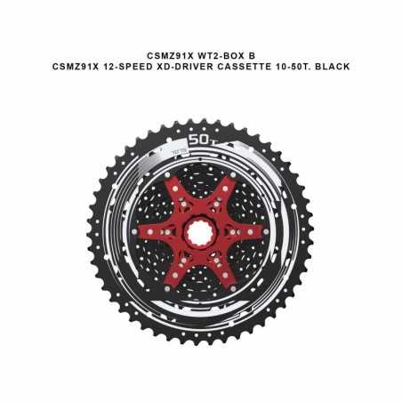 SUN RACE Cassette piñones CSMZ91X 12-SPEED XD-DRIVER 10-50T 4710944263572
