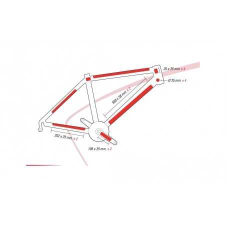 ZEFAL FRAME PROTECTOR SKIN ARMOR L SKIN ARMOR L 263007