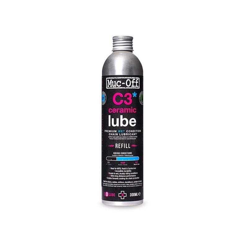 MUC-OFF Aceite lubricante ceramico clima humedo C3 300 ML 722077