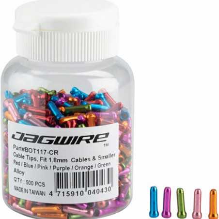 JAGWIRE Terminales cable cambio/freno 1.8 MM (500U) 720833