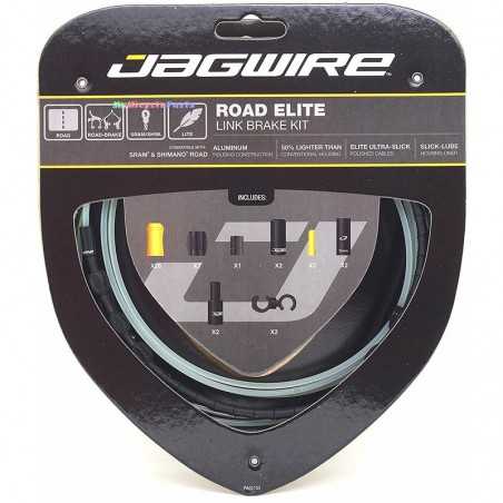 JAGWIRE Kit cables y fundas de freno delantero/trasero SHIMANO/SRAM ROAD 720891
