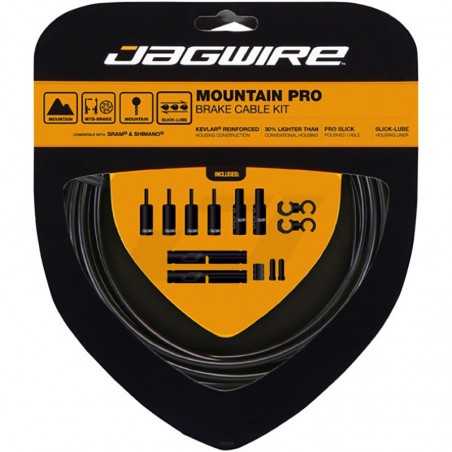 JAGWIRE Kit cables y fundas de freno delantero/trasero SRAM/SHIMANO MTB KEVLAR 720892
