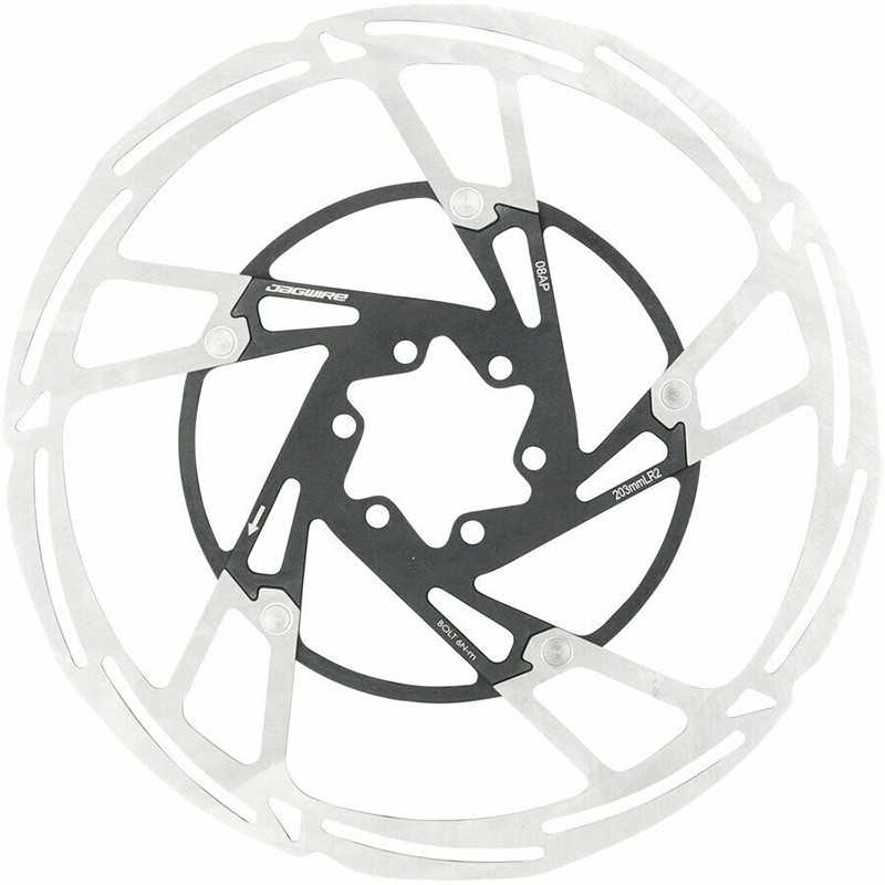 JAGWIRE Disco de freno 6 agujeros para bicicleta PRO LR2 203 MM 720929