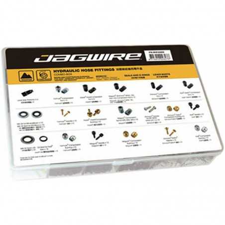JAGWIRE Kit ovalillos/pins/nuts for hydraulic brake hose 720944