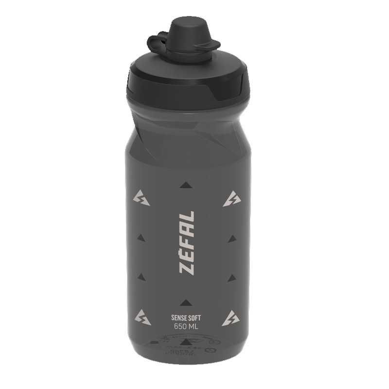 ZEFAL Bidon botellin con tapa SENSE SOFT 65 NO-MUD 650 ML 722167VAR