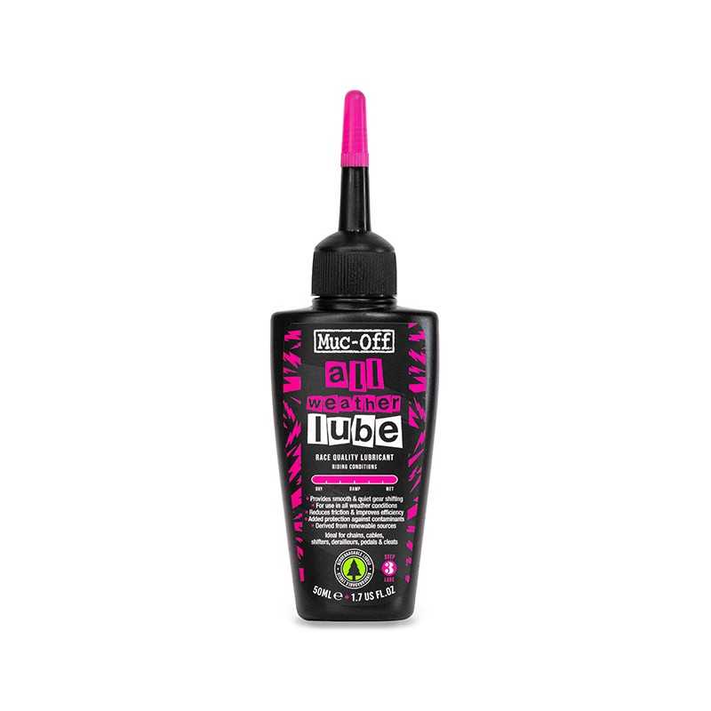MUC-OFF Aceitera lubricante cadena clima seco/humedo 50 ML (ALL WEATHER LUBE) 722340