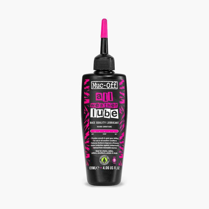 MUC-OFF Aceitera lubricante cadena clima seco/humedo 120 ML (ALL WEATHER LUBE) 722341