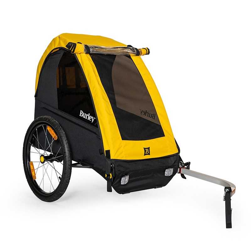BURLEY Single-seater child trailer BEE 722418