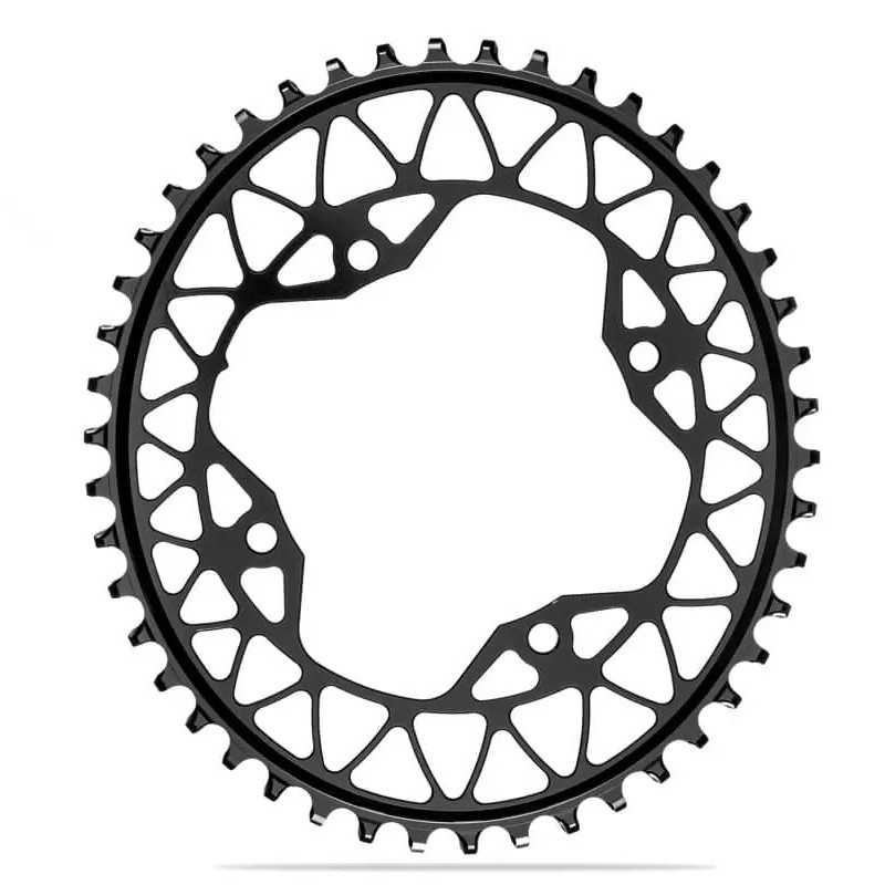 ABSOLUTE BLACK Aluminum plate 4 arms BEACH RACING 104 BCD 722427