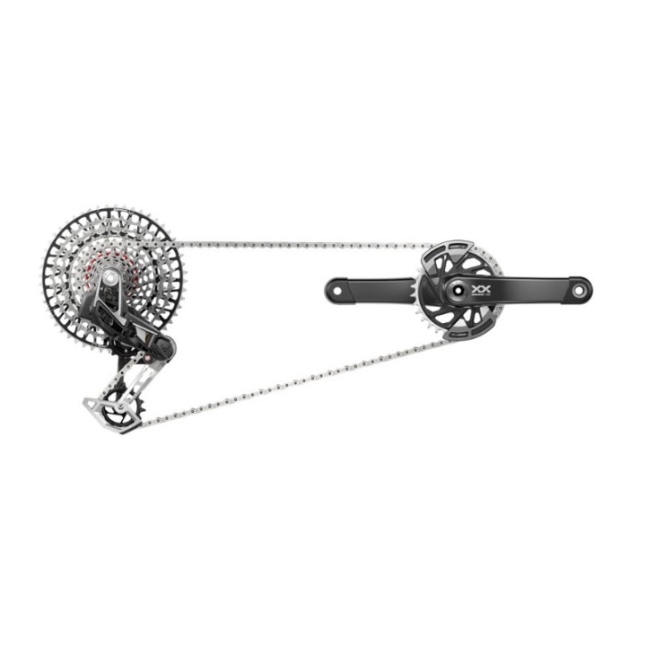 SRAM Grupo electrónico bicicleta XX T-TYPE EAGLE AXS WIDE DUB POD DIRECT MOUNT 32T 1X12V (10-52) 107442VAR