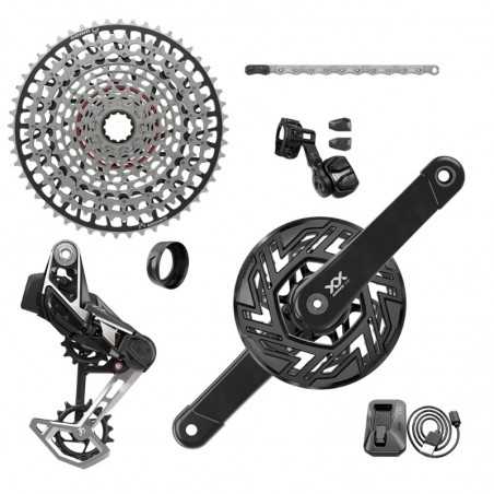 SRAM Electronic group bicycle without cranks XX T-TYPE EAGLE AXS E-MTB 104 BCD 36T 1X12V (10-52) 107448