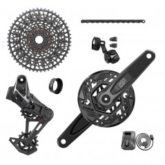 SRAM Electronic group bicycle without cranks X0 T-TYPE EAGLE AXS E-MTB 104 BCD 36T 1X12V (10-52) 107451
