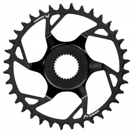 SRAM aluminum bicycle chainring T-TYPE EAGLE CL55 E-MTB BOSCH GEN4 DIRECT MOUNT 1X12V 107459VAR