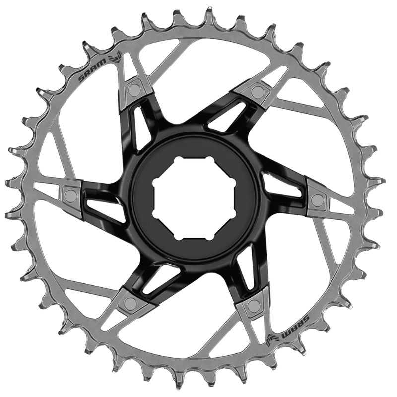 SRAM Plato bicicleta aluminio XX T-TYPE EAGLE E-MTB BROSE DIRECT MOUNT 1X12V 107463VAR