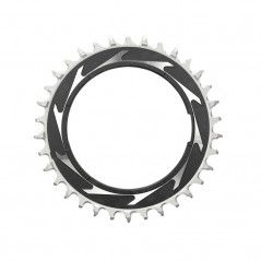 SRAM Aluminum bicycle chainring for threaded mount potentiometer XX SL T-TYPE EAGLE 3 MM OFFSET 107486VAR