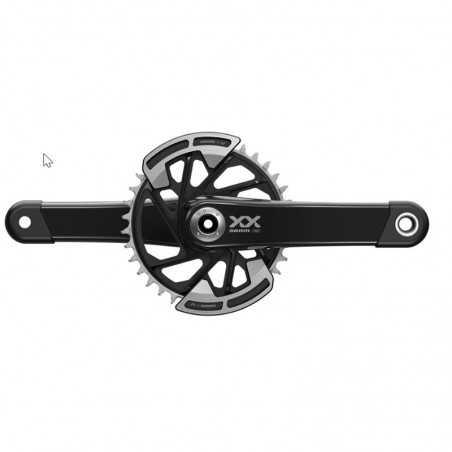 SRAM Juego de bielas y plato carbono sin cazoletas XX EAGLE WIDE DUB DIRECT MOUNT 32T 12V 107497VAR
