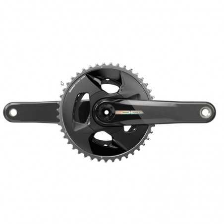 SRAM Juego de bielas y plato carbono sin cazoletas FORCE WIDE D2 DUB 94 BCD 43X30T 12V 107527VAR