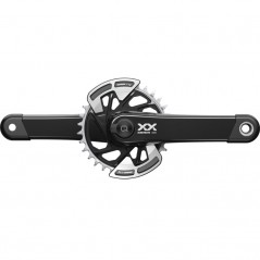 SRAM Crankset with carbon potentiometer without cups XX EAGLE WIDE DUB ROSCA 32T 107554VAR