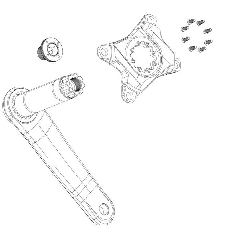 SRAM Connecting rod protector /BROSE E-MTB 107577