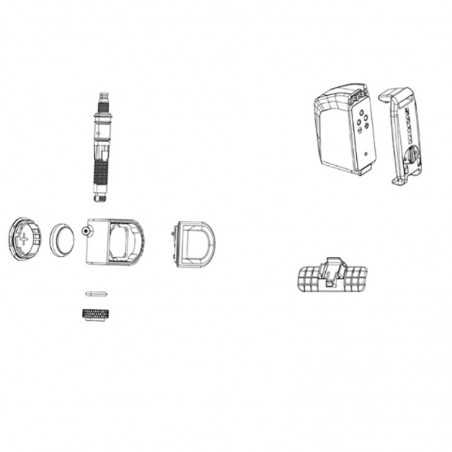 QUARQ Kit válvula para sensor compatible con llantas TYREWIZ SYNCROS 12 MM 107600