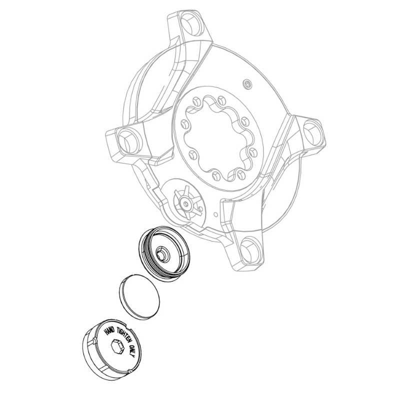 QUARQ Kit tapa/protector bateria potenciómetro POTENCIOMETRO XX/XX SL EAGLE D1 107640
