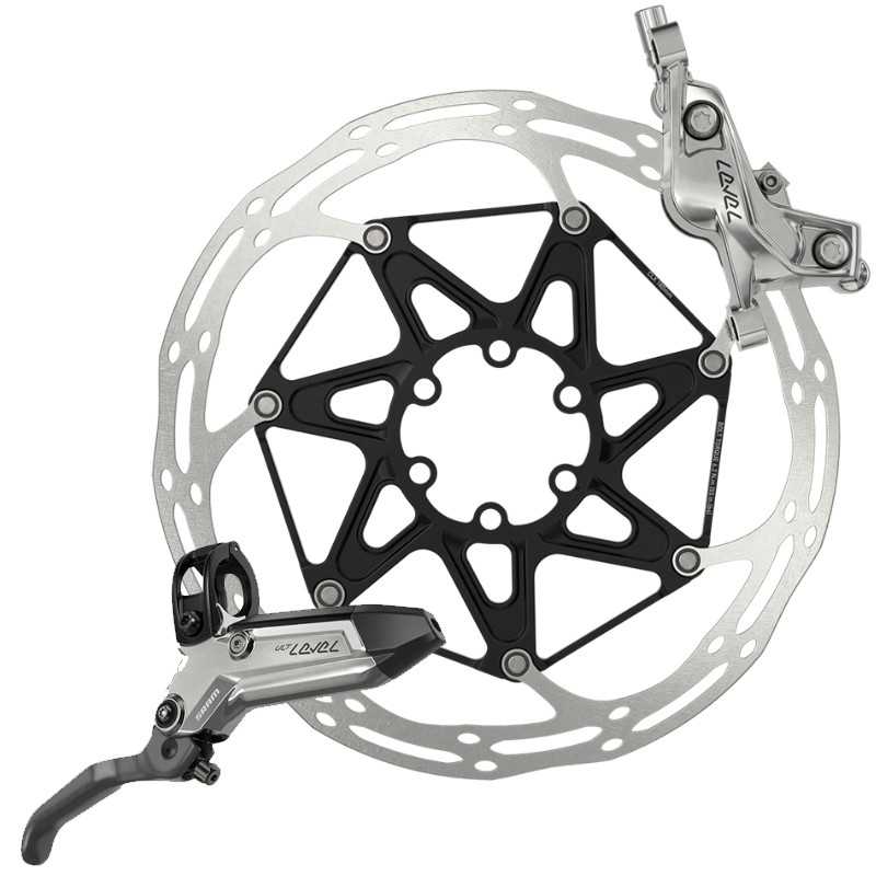 SRAM Carbon 4-piston hydraulic front disc brake LEVEL ULTIMATE STEALTH C1 950 MM MMX 107808