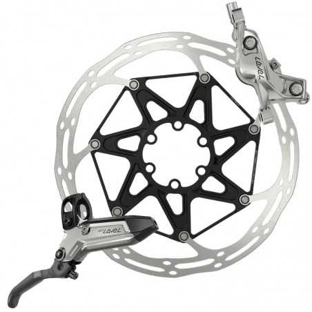 SRAM Freno de disco delantero hidráulico 4 pistones carbono LEVEL ULTIMATE STEALTH C1 950 MM MMX 107808