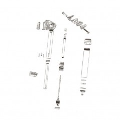 SRAM Kit 12 espaciadores cilindricos para tija telescópica 1 ROCKSHOX REVERB XPLR AXS 27.2 MM 2022+ 107940