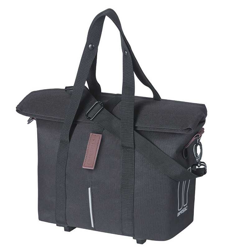 BASIL Bolsa delantera/trasera para bicicleta CITY MIK KLICKFIX 8-11L 29X39X15 CM 722227