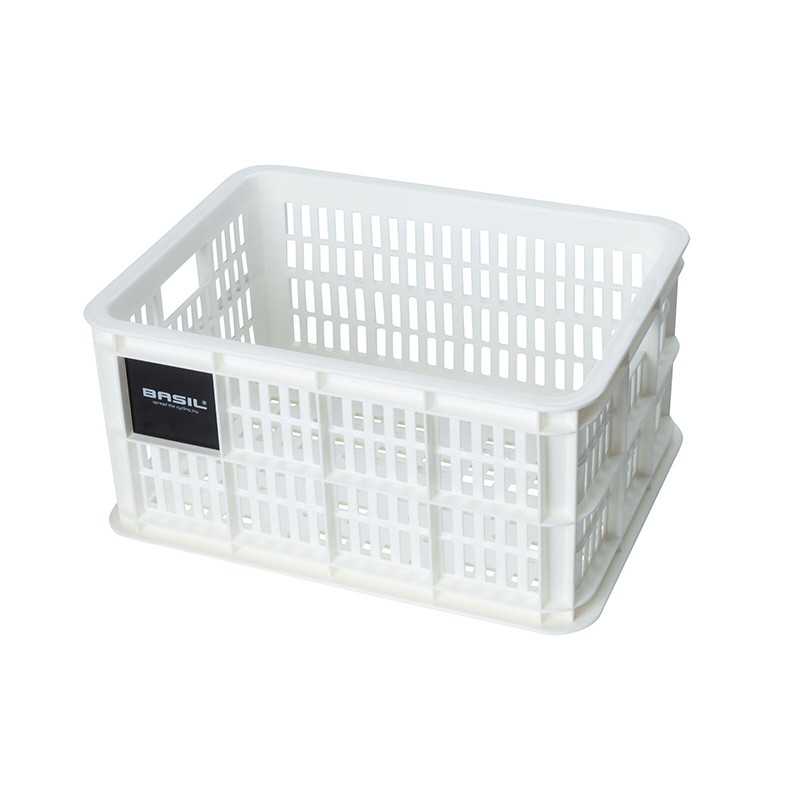 BASIL Cesta plástico para bicicleta CRATE S 17.5L (29X39.5X21 CM) 722242VAR