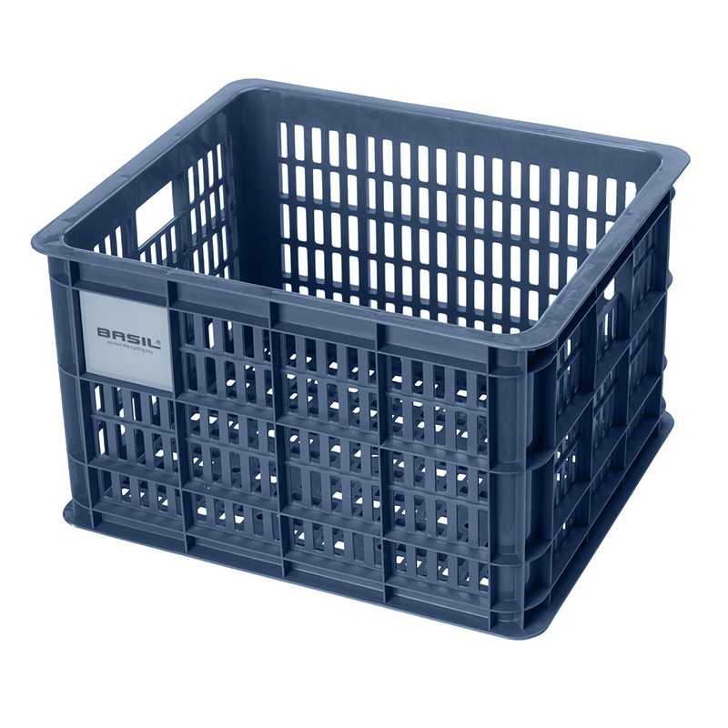 BASIL Cesta plástico para bicicleta CRATE M 29.5L (34X40X25 CM) 722246VAR