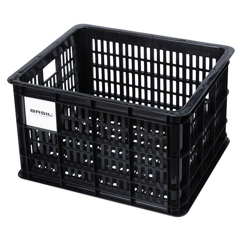 BASIL Cesta plástico para bicicleta CRATE M 29.5L (34X40X25 CM) 722246VAR