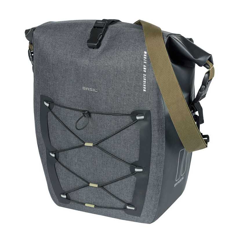 BASIL REAR CARRIER BAG NAVIGATOR STORM L HOOK-ON 25-31L (46X36X18 CM) 722298