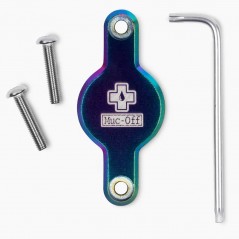 MUC-OFF Soporte al portabidón para localizador de bicicleta SECURE TAG V2 APPLE AIRTAG 722520VAR