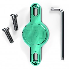 MUC-OFF Soporte al portabidón para localizador de bicicleta SECURE TAG V2 APPLE AIRTAG 722520VAR