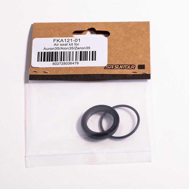 SUNTOUR Kit juntas aire para horquilla 35 MM AURON35/AION35/ZERON35 AIR/DUROLUX35 (EXCEPTO TA) 722555
