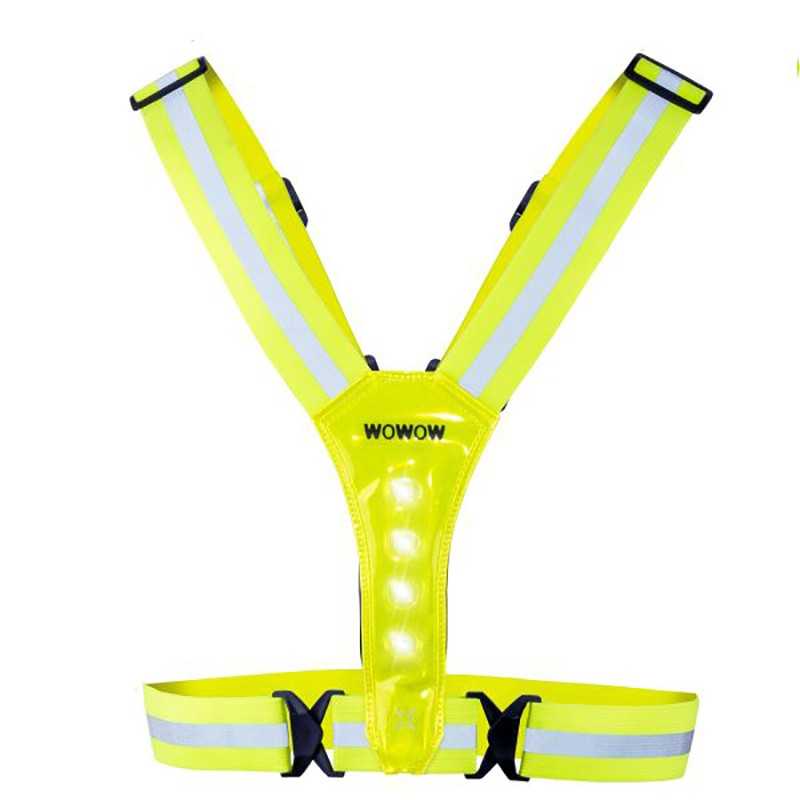 WOWOW Arnes reflectante con 4 luces LED NOKTA 722655