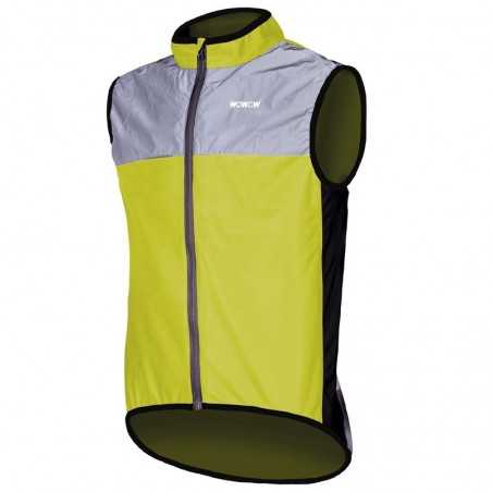 WOWOW Chaleco cortavientos con reflectante ciclismo 1.1 722657VAR