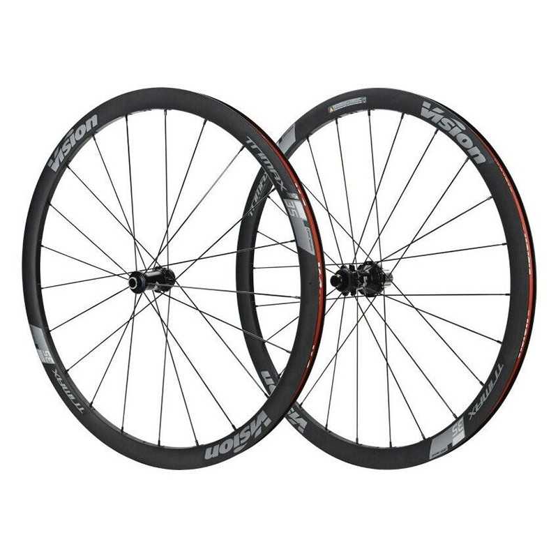 VISION Juego ruedas completas bicicleta TRIMAX 35 CENTERLOCK TUBELESS READY SHIMANO 10/11V 722663