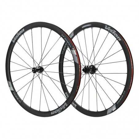 VISION Juego ruedas completas bicicleta TRIMAX 35 CENTERLOCK TUBELESS READY SHIMANO 10/11V 722663