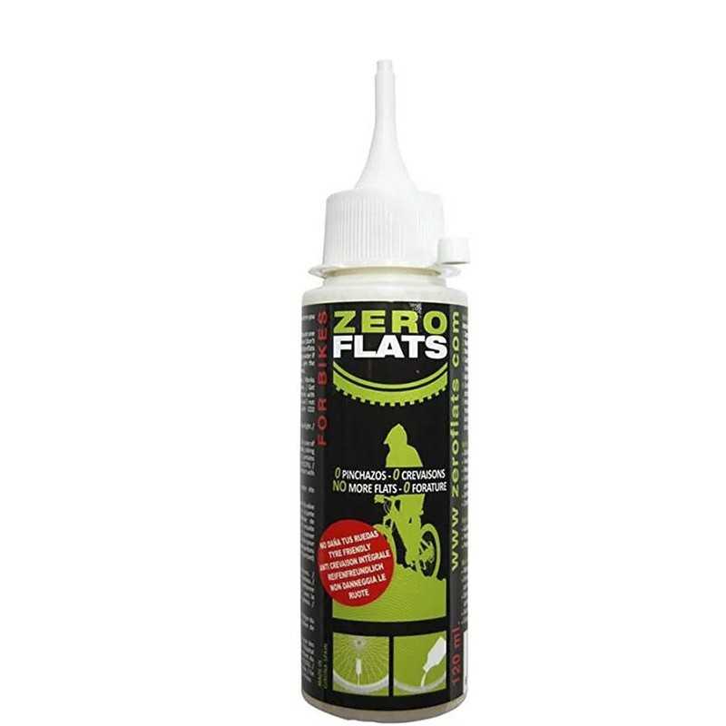 ZEROFLATS Anti-puncture sealing liquid for tubular tires ZERO FLATS 120 ML 722670